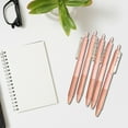 thumbnail image 6 of Dadiaei 5PCS Gel Pen set, Black Ink Pens Ultra Fine point Smooth Writing Pens with Silicone Grip, Retractable Cute Pens for Journaling NoteTaking sketching drawing stationery, 6 of 6
