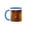 Blue/White, variant on 3drose, Giant Kauri Tree, Awanui, North Island, New Zealand-au02 Dwa6602 - David Wall, 11oz Two-tone Red Mug