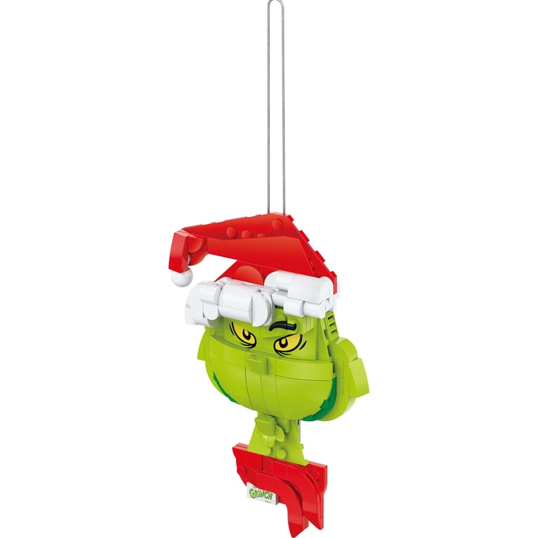 3 pack) Brickcraft Grinch Decoration Brick Building Kit (141