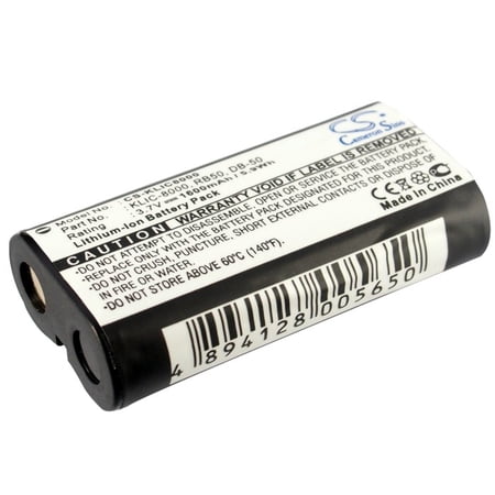 Replacement Battery for Kodak EasyShare Z712 IS EasyShare Z812 IS Zoom Easyshare Z8612 IS EasyShare Z885 1600mAh