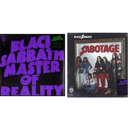 Master Of Reality (180G) & Sabotage (180G) [LP Vinyl Bundle]