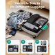 thumbnail image 5 of Juego de 6 cubos de compresión para viajes, bolsas ligeras organizadoras de equipaje, bolsas duraderas para ahorrar espacio, artículos esenciales de viaje, 5 of 6