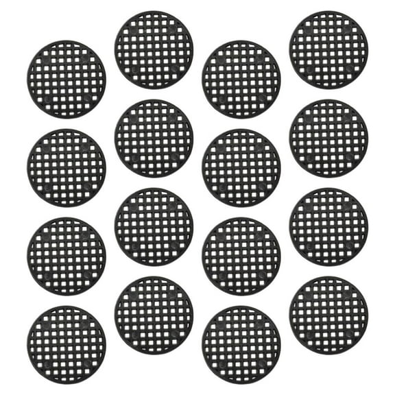 100Pcs Flower Pot Hole Mesh Pad Round Bonsai Pot Bottom Grid Mat Mesh Garden Drainage Mesh Hole Screens 4. 5X4. 5cm