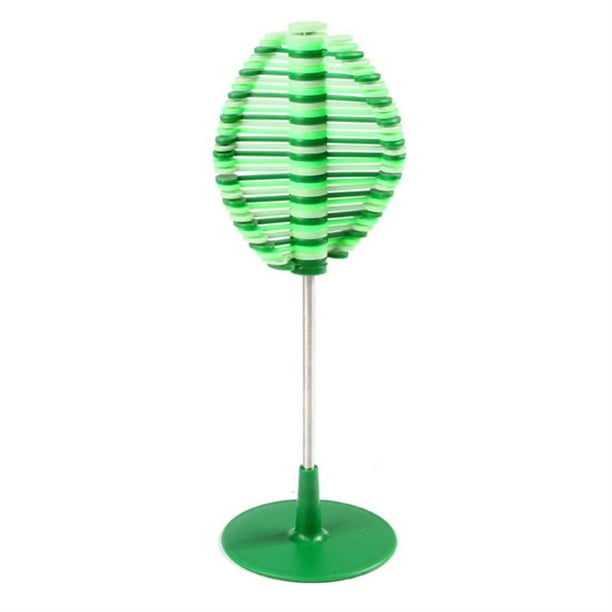 Advancent Spin Wood Lollipop Spiral Toy Rotating Gadget Fibonacci Gift Decompression Toys Sequence Antistress Decoration for Cafe Decoración del hogar No.1 Advancent HA046294-01