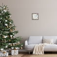 thumbnail image 2 of Stupell Home Décor Industries Santa Claus Nautical Beach Holiday Sandy Christmas Black Framed Design by Victoria Barnes, 2 of 5