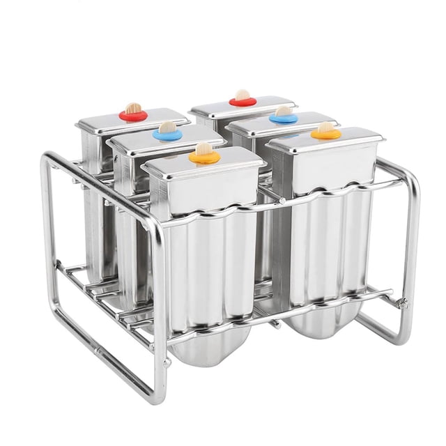Máquina para hacer paletas de hielo, moldes de acero inoxidable, herramientas de cocina para hielo, características de vanguardia