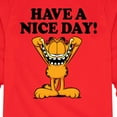 thumbnail image 3 of Garfield - Have A Nice Day - Toddler And Youth Long Sleeve Graphic T-Shirt, 3 of 5