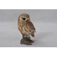 thumbnail image 5 of Garden Decor Animal Statue Small Brown Owl On Stump, 5 of 5