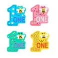 thumbnail image 3 of Mighty Gadget Number 1 with Bee Cookie Cutter & Stamp - 4x3.6" Adorable Design for 1st Birthday (Random Color), 3 of 4