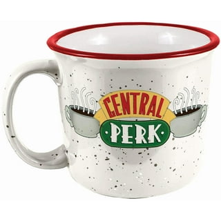 Friends Central Perk Mugs Black & White Salt & Pepper Shakers