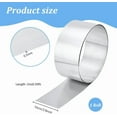 thumbnail image 2 of 78.7" x 4" Aluminum Flashing 0.5mm Metal Strip Sheet Metal Foil Roll Sheet Strip Aluminum Roof Panels Aluminum Sheet Foil Strips, 2 of 8