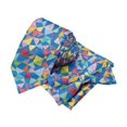 thumbnail image 1 of Soimoi Crepe Silk Fabric Triangle Geometric Fabric Prints by Yard 42 Inch Wide, 1 of 3