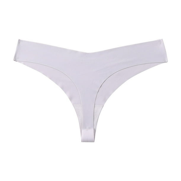 Women's Seamless Bikini Panties Soft Stretch Invisibles Briefs No Show Cotton  Underwear for Women Bikini (Beige, S) at  Women's Clothing store