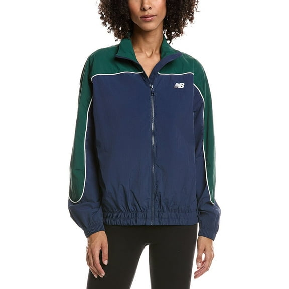 New Balance womens Greatest Hits Jacket, xs, Blue
