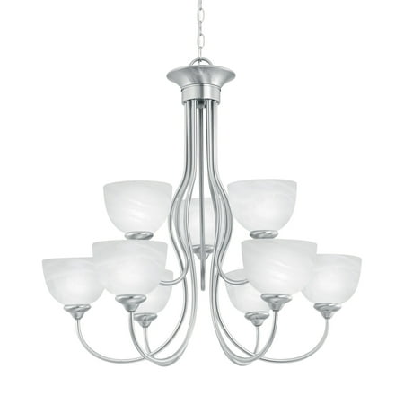 

Elk Home Tahoe 30 Wide 9-Light Chandelier - Brushed Nickel