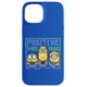 thumbnail image 1 of Funda Minions Positive Vibes para iPhone 15, 1 of 3
