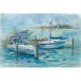 thumbnail image 3 of Owen-Cullimore, Tracy 18x13 Black Modern Framed Museum Art Print Titled - Dockside, 3 of 5