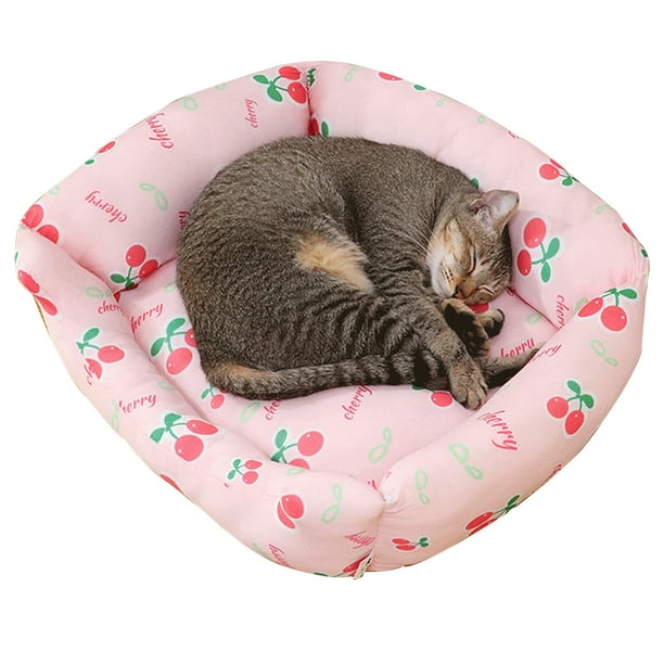 Cama autorefrescante de verano para perros pequeños, sofá cama