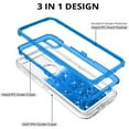 thumbnail image 3 of Entronix Funda Magnética con Purpurina Líquida para iPhone XR: Carcasa Magnética, Brillante, Transparente, a Prueba de Golpes y con Diseño Ajustado, Color Azul., 3 of 3
