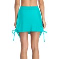thumbnail image 7 of Women Swim Skirt Drawstring Skirted Swim Shorts High Waist Tankini Bottoms, 7 of 7