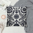 thumbnail image 2 of Nawypu  Navy Floral Throw Pillow Covers Blue and White Porcelain Pillow Covers  Bohemian Home Decor Pillow Case Chinoiserie Square Pillow Covers for Living Room Couch Patio, 2 of 5