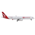 thumbnail image 3 of Airbus A321P2F Commercial Aircraft "Qantas Freight - Australia Post" White w/Red Tail 1/400 Diecast Model Airplane by GeminiJets, 3 of 3