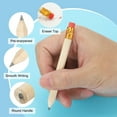 thumbnail image 3 of Unique Bargains Half Pencils with Red Eraser, HB Lead, 24 Count, 3 of 6