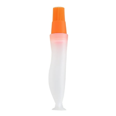 

Heiheiup Portable Silicone Suction Table Oil Bottle Brush Function Baking BBQ Oil Brush Kitchen Tools Sunflower Peeler compatible with Machine
