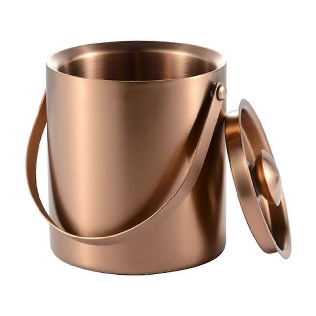 Ice Bucket Exclusive Well Made Insulated Double Wall Stainless Steel Champagne Bucket Keeps Ice Frozen Longer