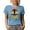 Baby Blue, variant on Retro Best Papa by Par with Swinging Golf Player, Golfer Father's Day, White T-Shirt, XL