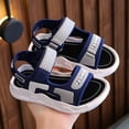 thumbnail image 2 of TOWED22 Kids Boys Summer Sports Sandals Hiking Beach Outdoor Open toe Sports Sandals for Kids(Blue,30), 2 of 4