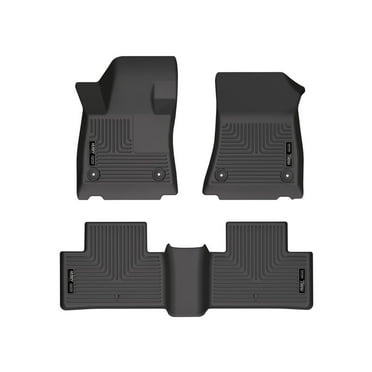 Husky Weatherbeater Floor Mats Fit 22-25 Infiniti QX55 Frnt/2nd Row 3pc Black