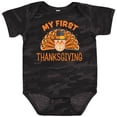 thumbnail image 3 of Inktastic Cute Turkey My 1st Thanksgiving Boys or Girls Baby Bodysuit, 3 of 5