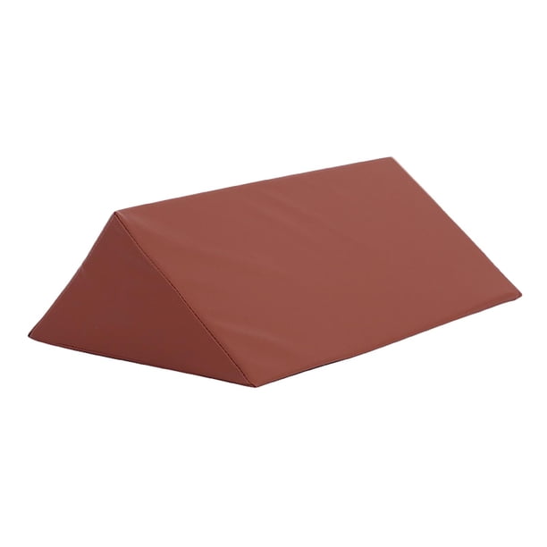 Almohada triangular para cama, multiusos, soporte para la espalda, cómoda y transpirable para el dormitorio. 50 cm x 25 cm x 20 cm