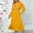 Yellow Dresses for Women, variant on SMihono Fashion Womens Elegant Dresses Trendy Long Sleeve Wrap V Neck Maxi Dresses Flowy Pleated Dresses Formal Cocktail Dresses with Belt Green 8