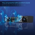 thumbnail image 3 of Barra de sonido BESTISAN de 50 W con Bluetooth 5.0 y múltiples conexiones, altavoz ultrafino para TV de 16 pulgadas con graves ajustables, 3 of 8