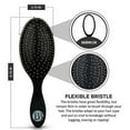 thumbnail image 2 of Beautify Beauties Hair Brush with Mirror - Black, for All Hair Types, Wet or Dry, 2 of 7