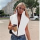 thumbnail image 4 of Txlixc Chaleco ligero y esponjoso para mujeres Txlixc moda, 4 of 5