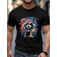 thumbnail image 4 of Men's T-Shirt,Short Sleeve Tee Shirt Casual Tops Fashion Raccoon Crew Neck T Shirts for Men, 4 of 8