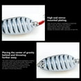 thumbnail image 4 of Sequin Lure Fake Bait Flipped Mouth Culter 3 Color Stripe Fish Metal Sheet Fish Sequin Fake Bait, 4 of 6