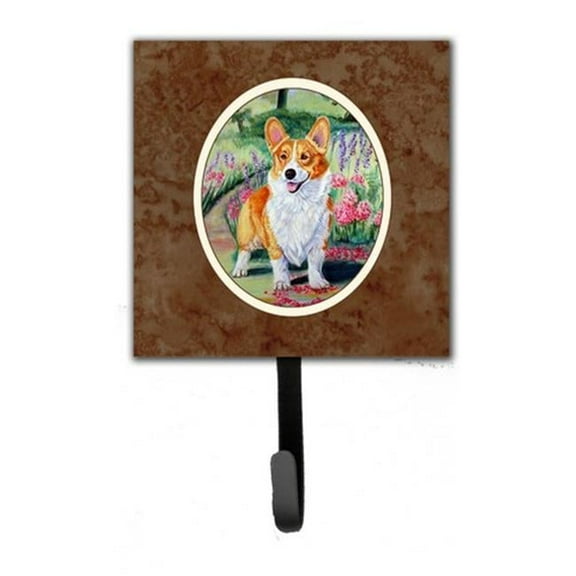 Pembroke Corgi Springtime Leash or Key Holder