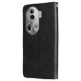thumbnail image 3 of Estuche de Cuero PU con Cierre para OPPO Reno 11 5G , Funda Protectora con Billetera y Correa, 3 of 6