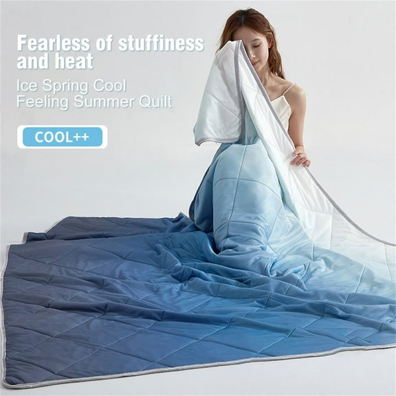 Summer Quilt 150*200Cm Cool Summer Quilt – Machine Washable Comfort for Singles & Couple