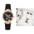 thumbnail image 2 of Xihbxyly Reloj de Moda para Mujer, Cadena de Acero de Precisión, Pantalla Luminosa Nocturna, Espejo Resistente a Rayones, Cómodo de Llevar, Accesorio Elegante, Versátil para El Día y La Noche, Set de, 2 of 3