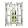 thumbnail image 7 of Yayeee Window Curtains Set of 2 for Living Room Light Filtering 63"x52", Construction Ladder Truck, 7 of 7