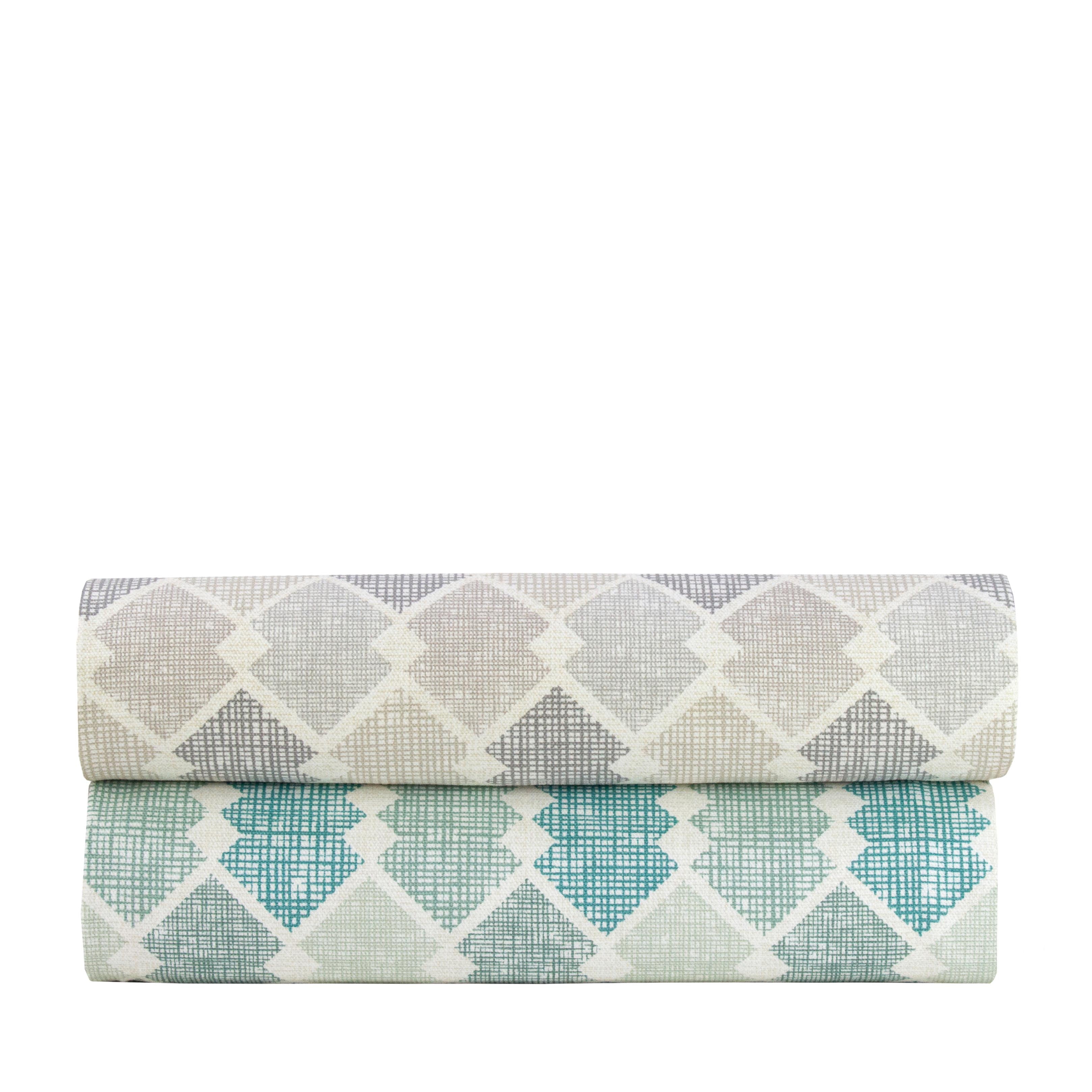 Better Homes & Gardens 100% Cotton Diamond Crosshatch Teal, 2 Yard Precut Fabric
