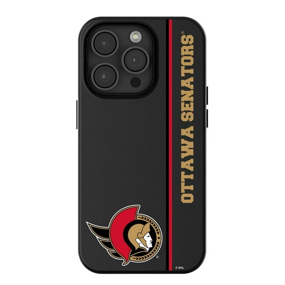 Keyscaper Black Ottawa Senators Sidebar Magnetic iPhone Case