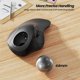 thumbnail image 4 of Ratón de trackball ergonómico inalámbrico Nulea M505 recargable, 4 of 7