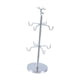 thumbnail image 3 of Soporte para tazas de árbol con capacidad para 8 tazas, organizador de cocina de gran capacidad, estante para tazas de café Plata, 3 of 9