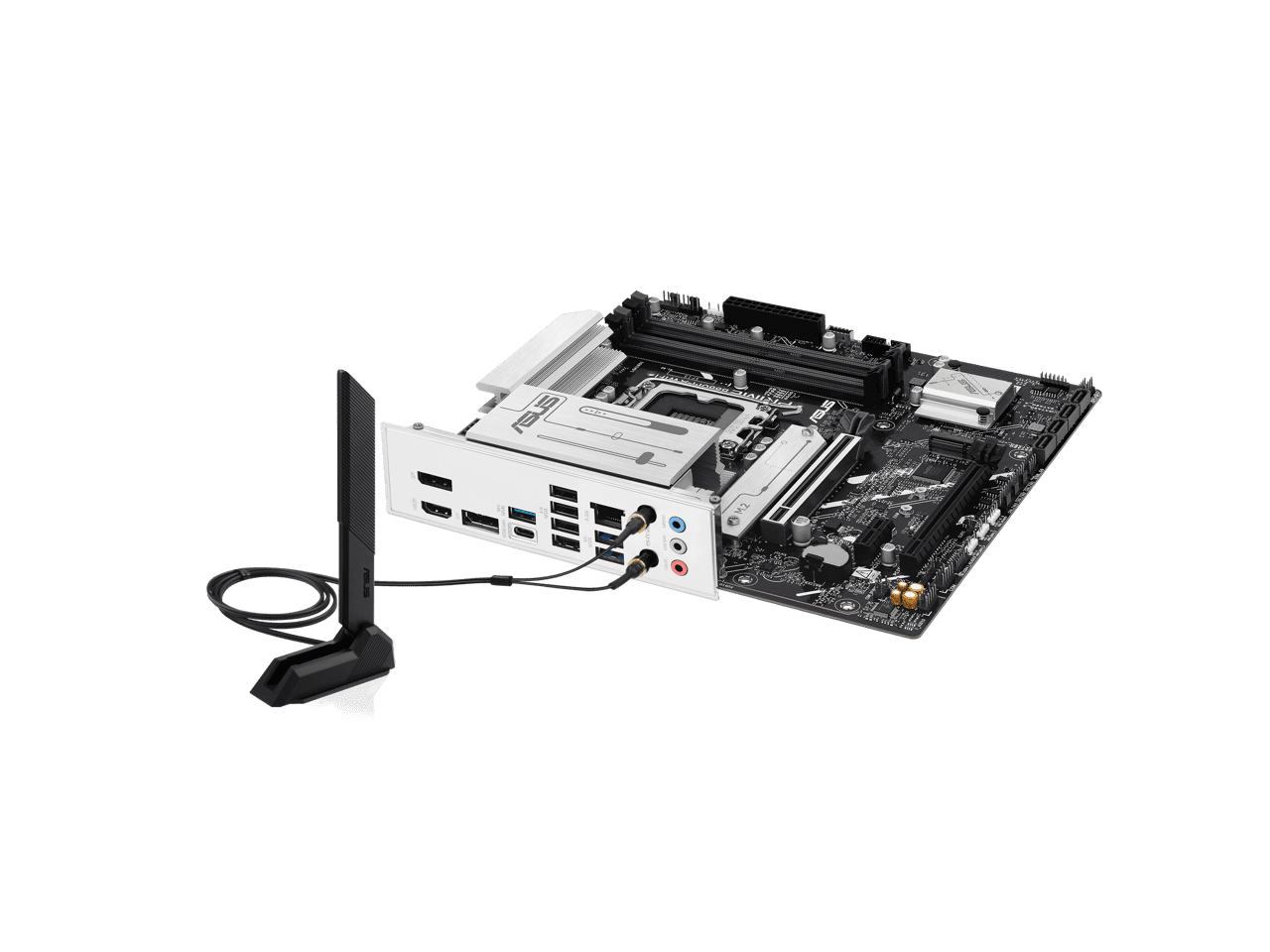 Asus Prime B860M-A WIFI-CSM Desktop Motherboard - Intel B860 Chipset - Socket LGA-1851 - Micro ATX (primeb860m-awifi-csm)